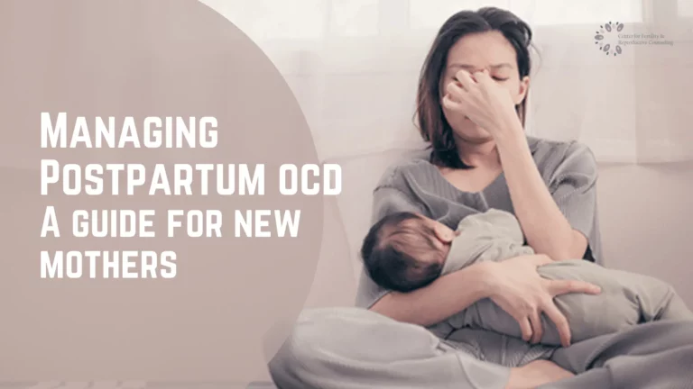 A mother with her baby, illustrating the emotional challenges associated with Postpartum OCD and recovery